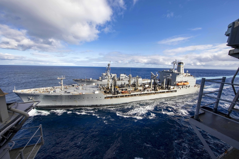 USS Wasp (LHD 1) Operations at Sea