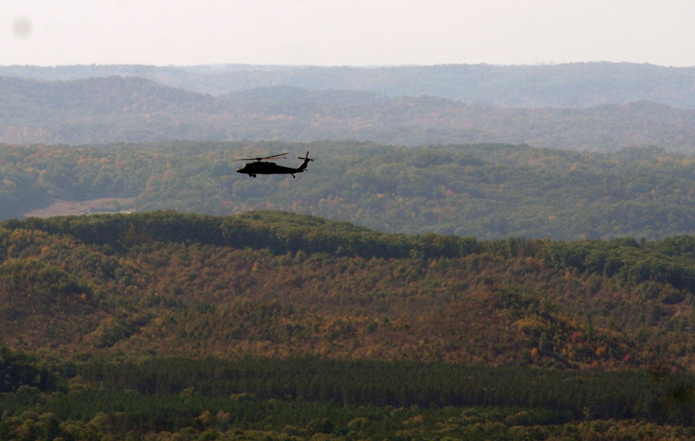 UH-60 Black Hawk 2020 training operations at Fort McCoy