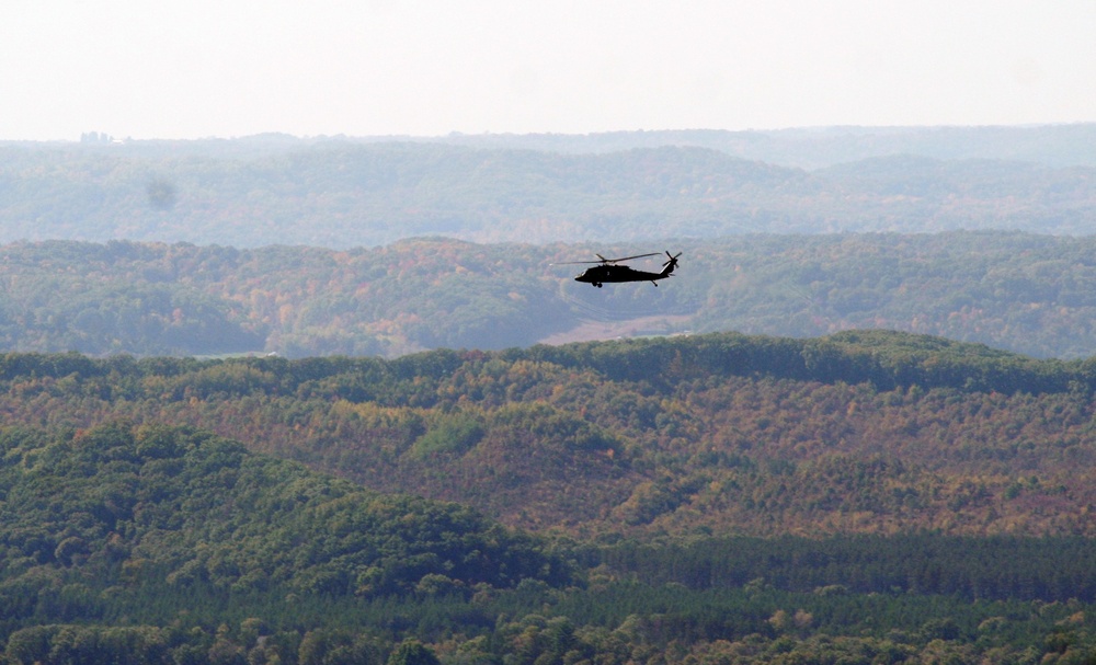 UH-60 Black Hawk 2020 training operations at Fort McCoy