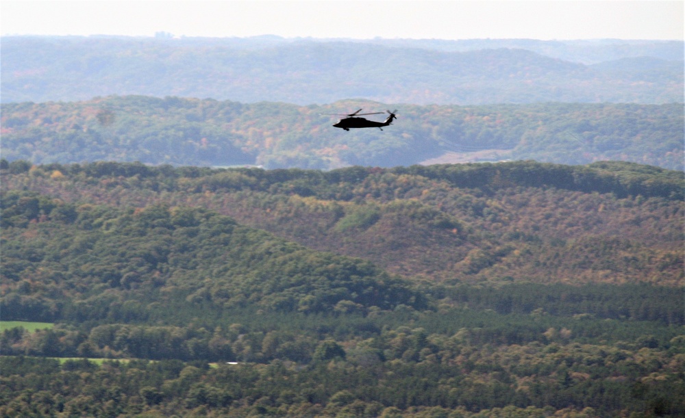UH-60 Black Hawk 2020 training operations at Fort McCoy