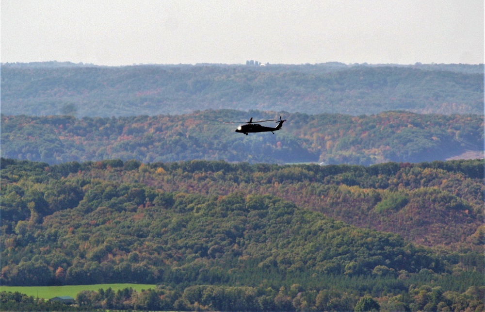 UH-60 Black Hawk 2020 training operations at Fort McCoy