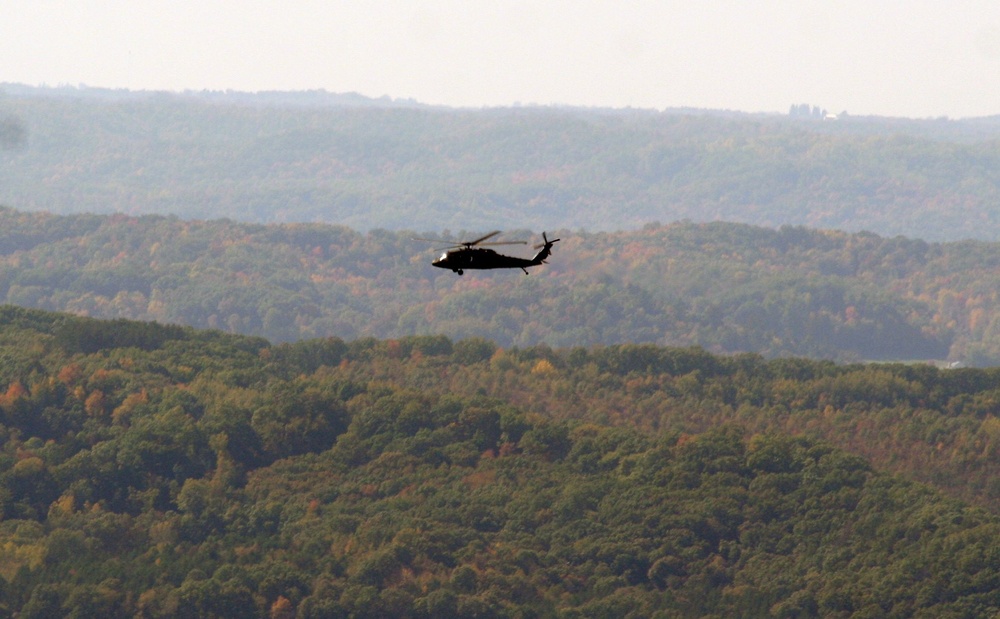 UH-60 Black Hawk 2020 training operations at Fort McCoy