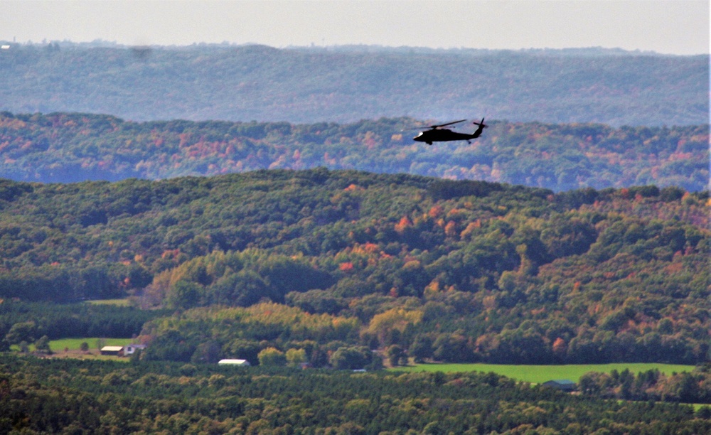 UH-60 Black Hawk 2020 training operations at Fort McCoy