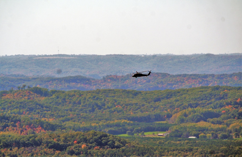 UH-60 Black Hawk 2020 training operations at Fort McCoy