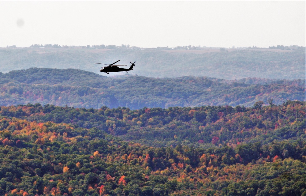 UH-60 Black Hawk 2020 training operations at Fort McCoy