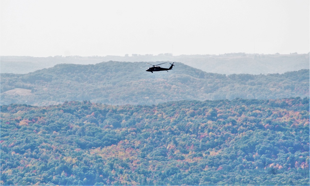 UH-60 Black Hawk 2020 training operations at Fort McCoy