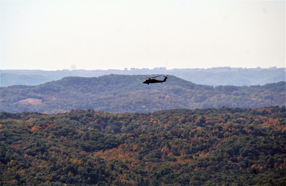 UH-60 Black Hawk 2020 training operations at Fort McCoy