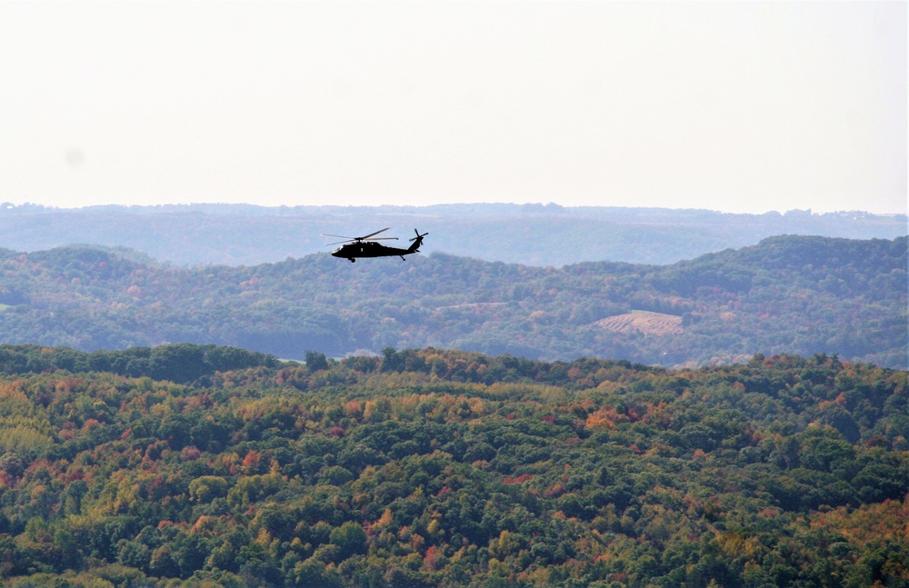 UH-60 Black Hawk 2020 training operations at Fort McCoy