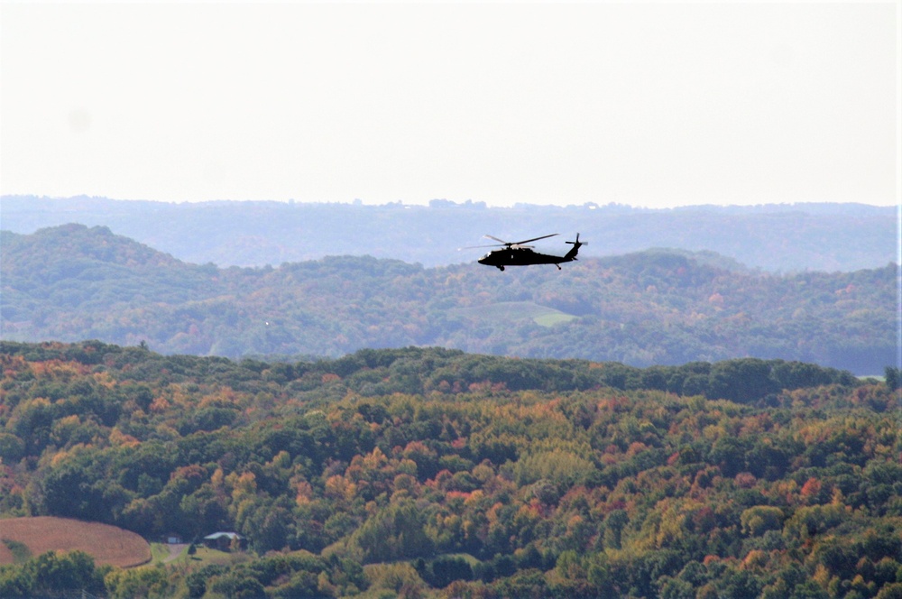 UH-60 Black Hawk 2020 training operations at Fort McCoy