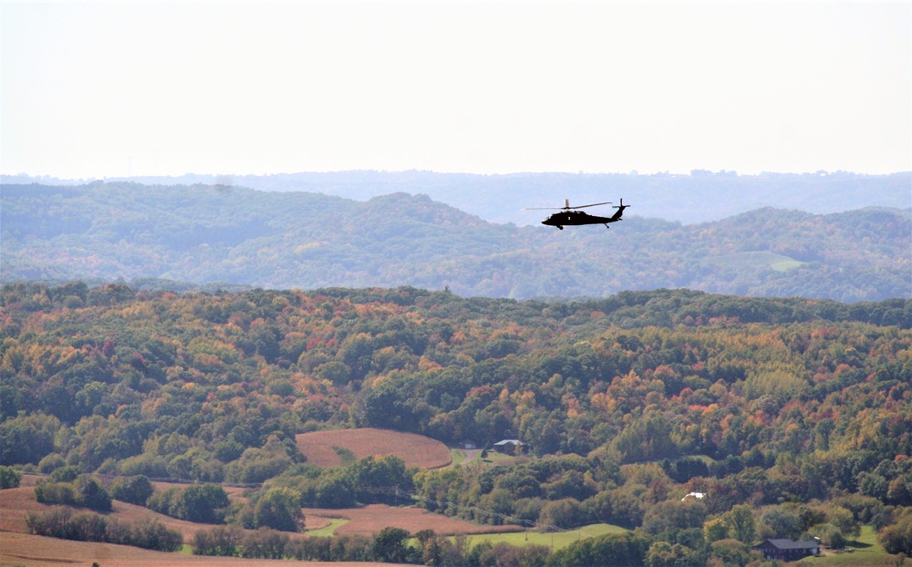 UH-60 Black Hawk 2020 training operations at Fort McCoy