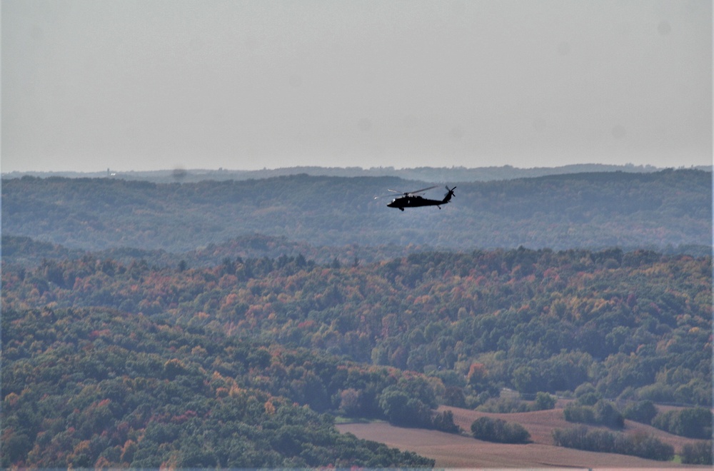UH-60 Black Hawk 2020 training operations at Fort McCoy