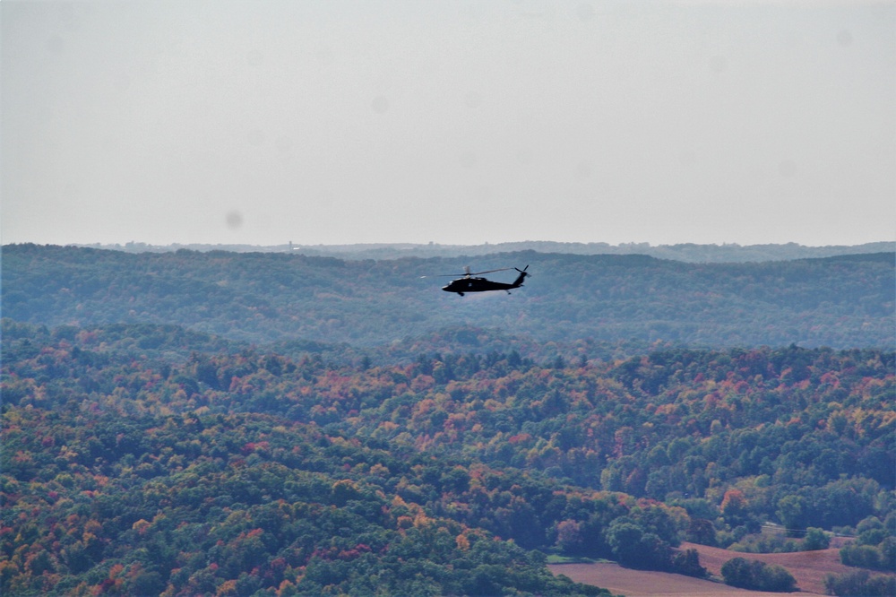 UH-60 Black Hawk 2020 training operations at Fort McCoy