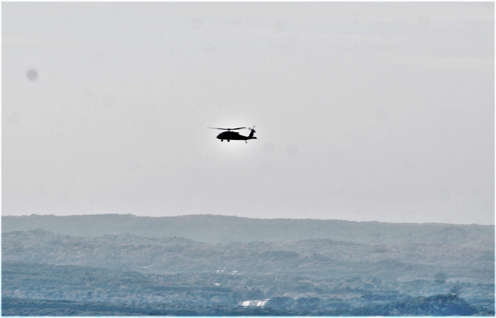 UH-60 Black Hawk 2020 training operations at Fort McCoy