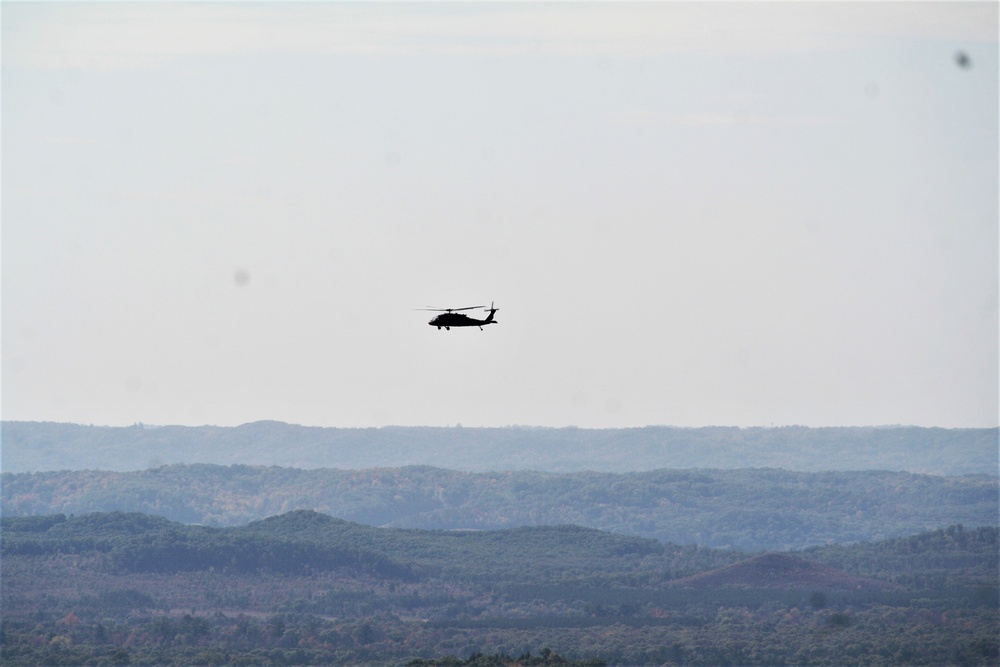 UH-60 Black Hawk 2020 training operations at Fort McCoy