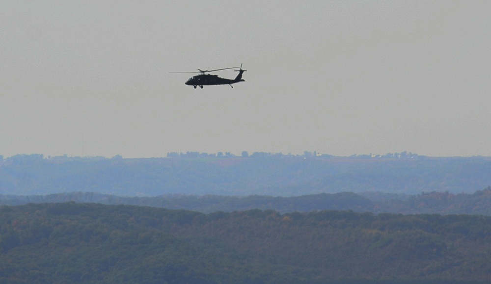 UH-60 Black Hawk 2020 training operations at Fort McCoy