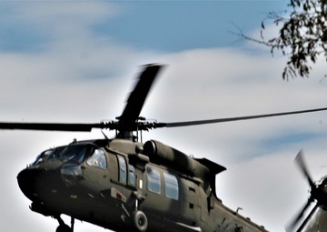UH-60 Black Hawk 2020 training operations at Fort McCoy