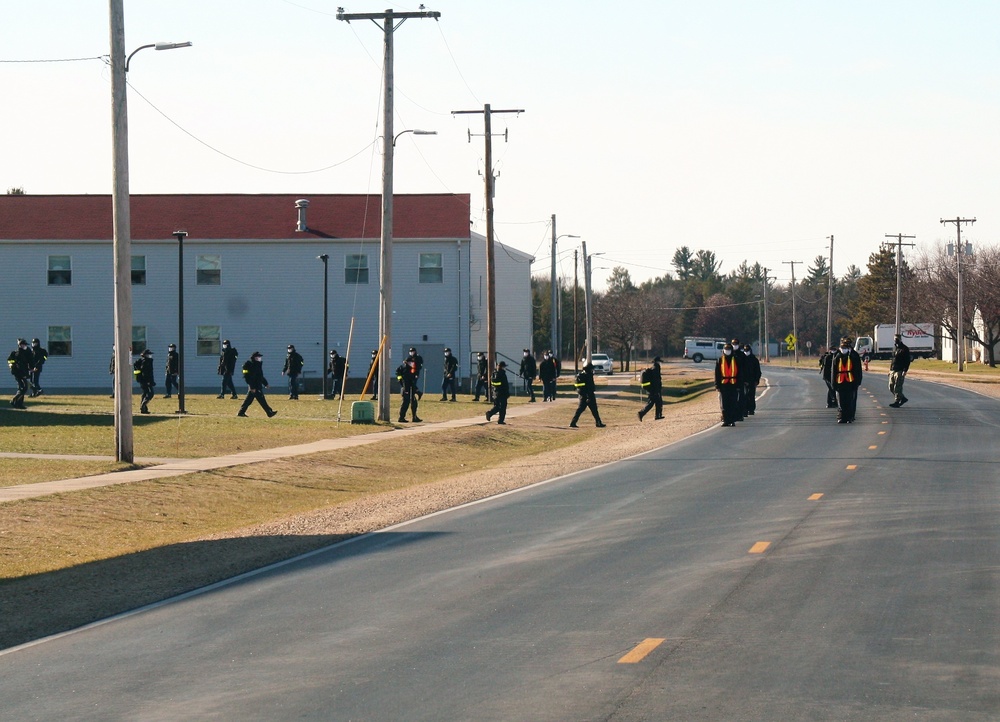 Navy's Recruit Training Command restriction of movement operations at Fort McCoy