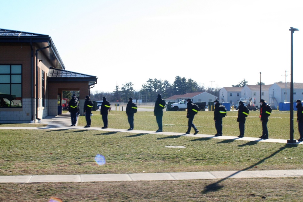 Navy's Recruit Training Command restriction of movement operations at Fort McCoy