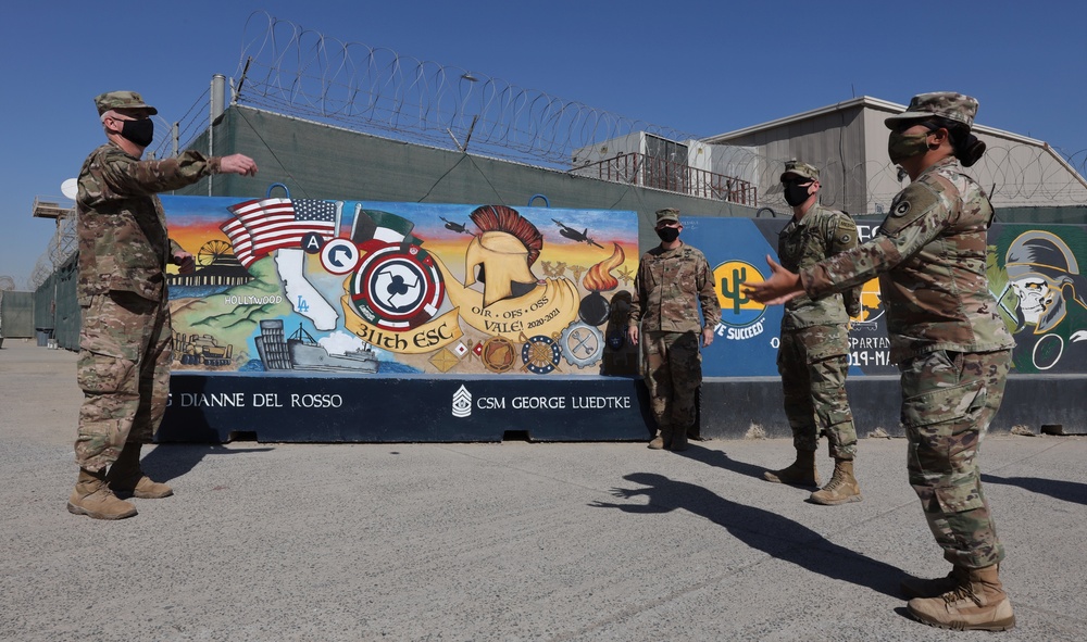 311th Expeditionary Sustainment Command Commemorates its Middle East Deployment