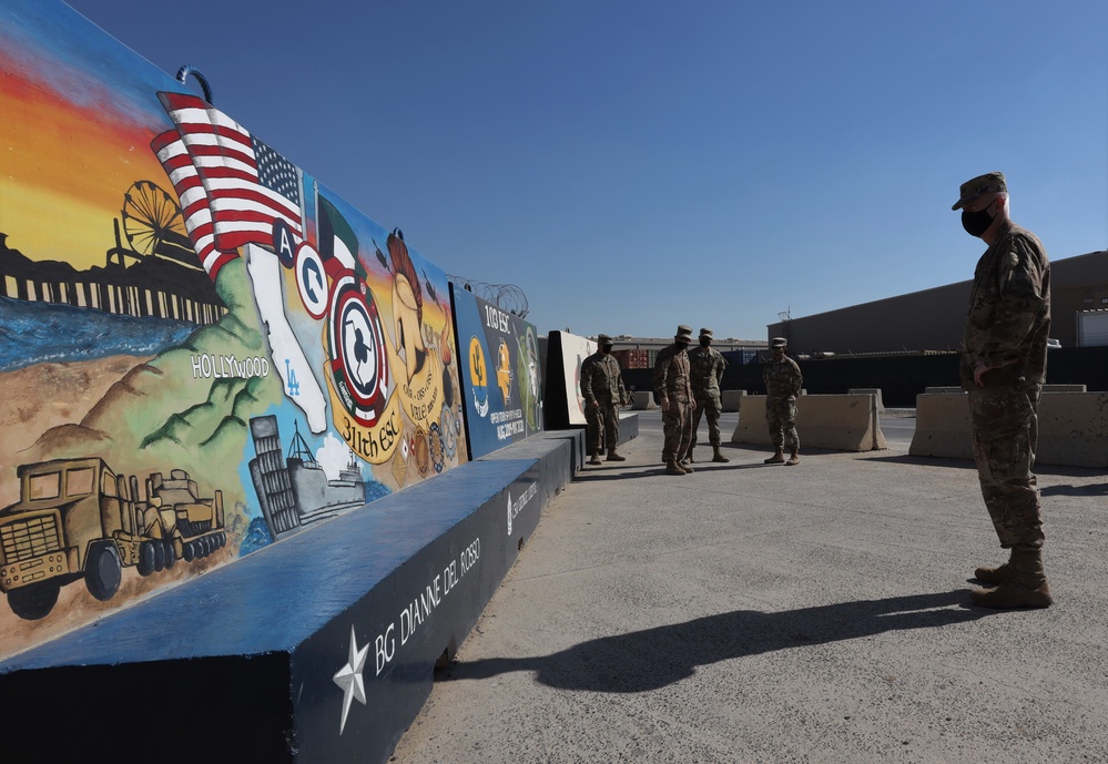 311th Expeditionary Sustainment Command Commemorates its Middle East Deployment