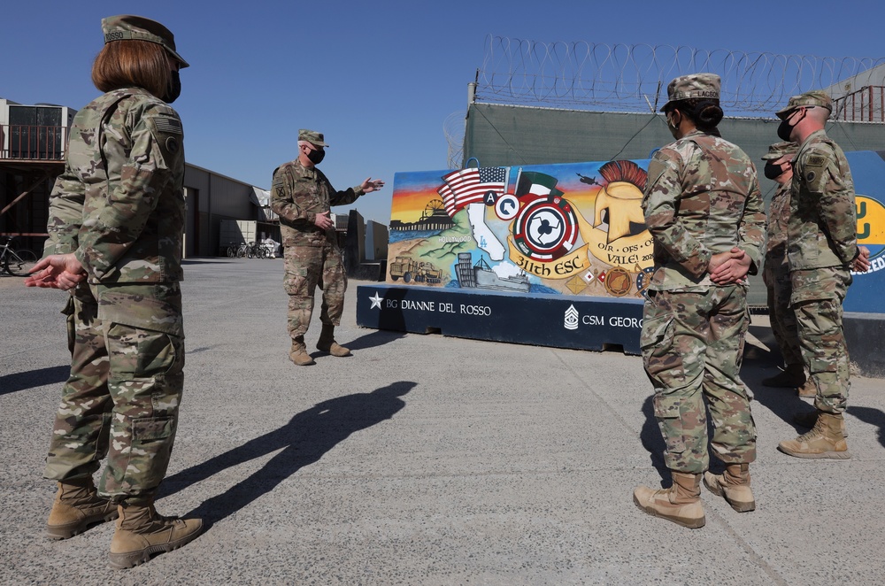 311th Expeditionary Sustainment Command Commemorates its Middle East Deployment