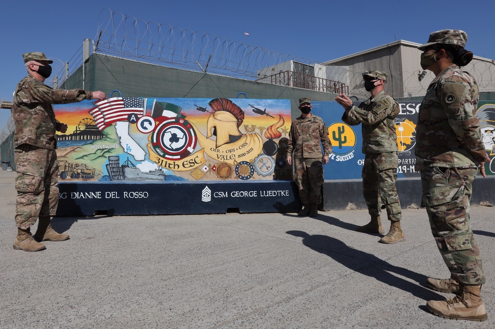 311th Expeditionary Sustainment Command Commemorates its Middle East Deployment