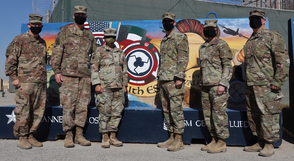 311th Expeditionary Sustainment Command Commemorates its Middle East Deployment