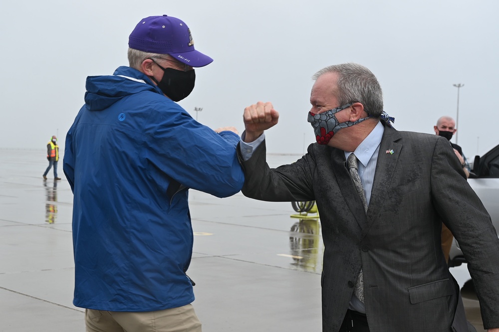 Acting Defense Secretary Miller Visits Troops in Djibouti for Thanksgiving