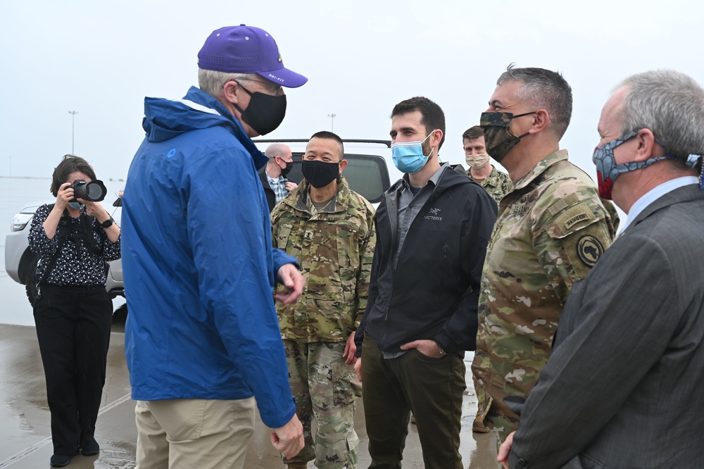 Acting Defense Secretary Miller Visits Troops in Djibouti for Thanksgiving