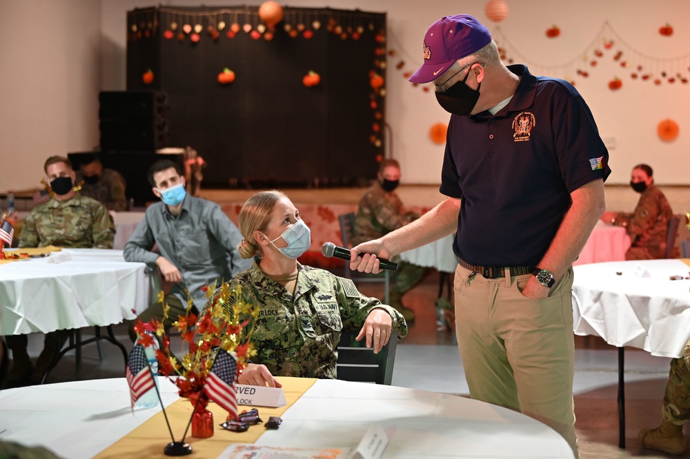 Acting Defense Secretary Miller Visits Troops in Djibouti for Thanksgiving