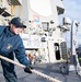 USS Ross (DDG 71) departs Poland.