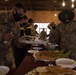 82nd Airborne Command Team Serves Thanksgiving Plates