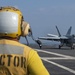 Aircraft Lands on the Flight Deck of Nimitz