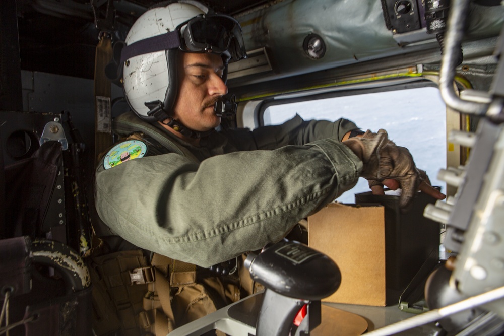 Sailors with HSM-49, HSC-23 conduct aerial live-fire range