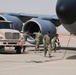 Fuels, maintenance Airmen perform hot pit refuel