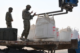 Al Udeid expeditionary engineers conduct rapid airfield damage repair training