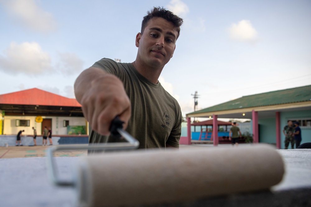 2d Recon Community Relations Event in Aruba