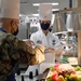Leadership serves Airmen Thanksgiving Day meal