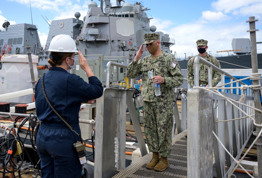 MCPON Visits USS Hopper