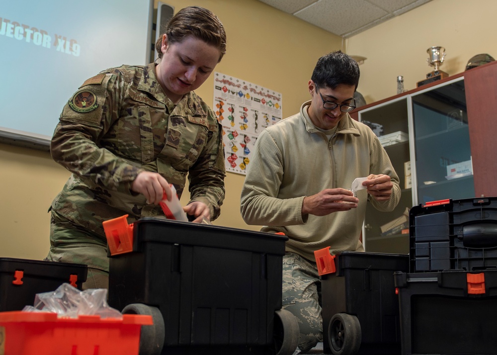 DVIDS - Images - 4 CES Emergency Responders participate in sample ...