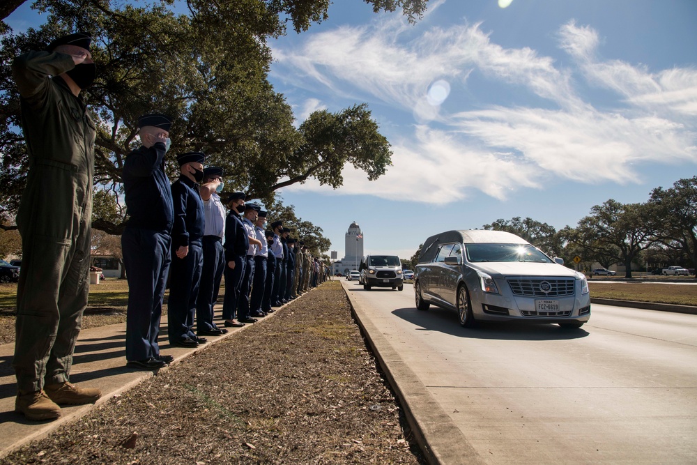 Dignified Transfer of Chief Warrant Officer Dallas Garza