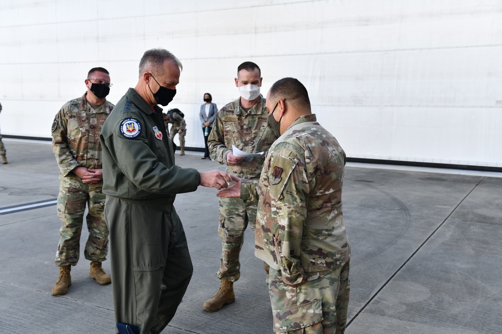 COMACC visits Eglin AFB