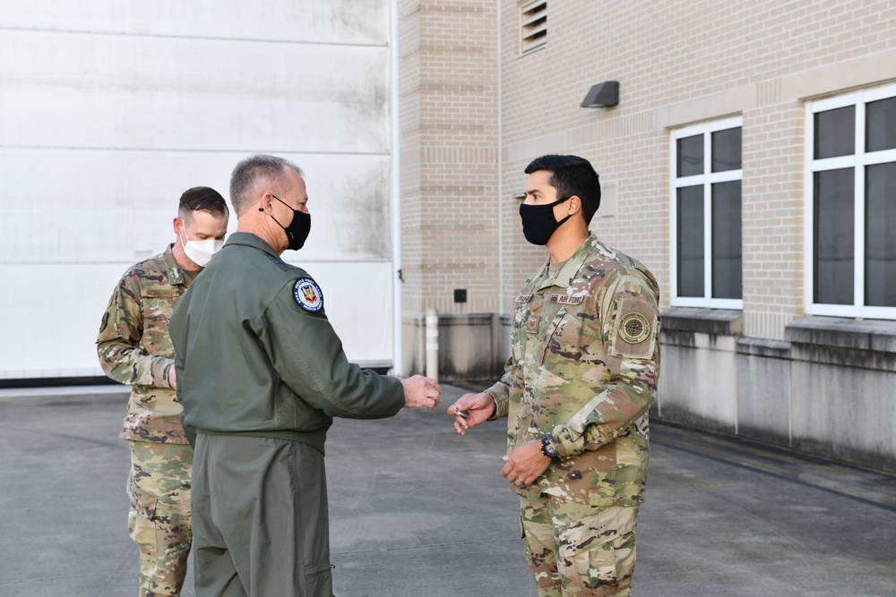 COMACC visits Eglin AFB