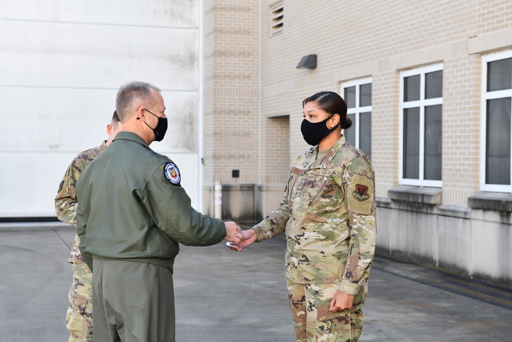 COMACC visits Eglin AFB