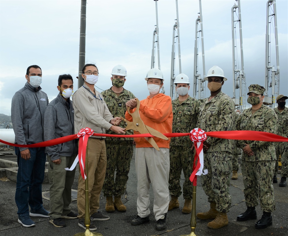 NAVSUP Yokosuka Completes Pipeline Repair Project