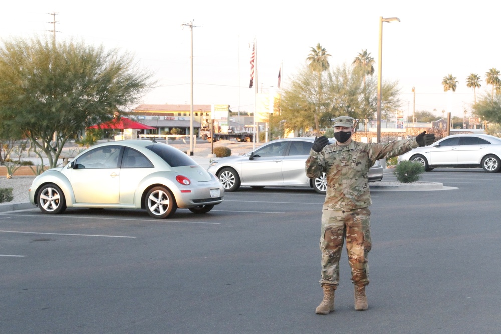 Arizona National Guard assists with community COVID-19 testing site