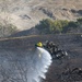 Camp Pendleton Fire Department fights a fire in 25 Area