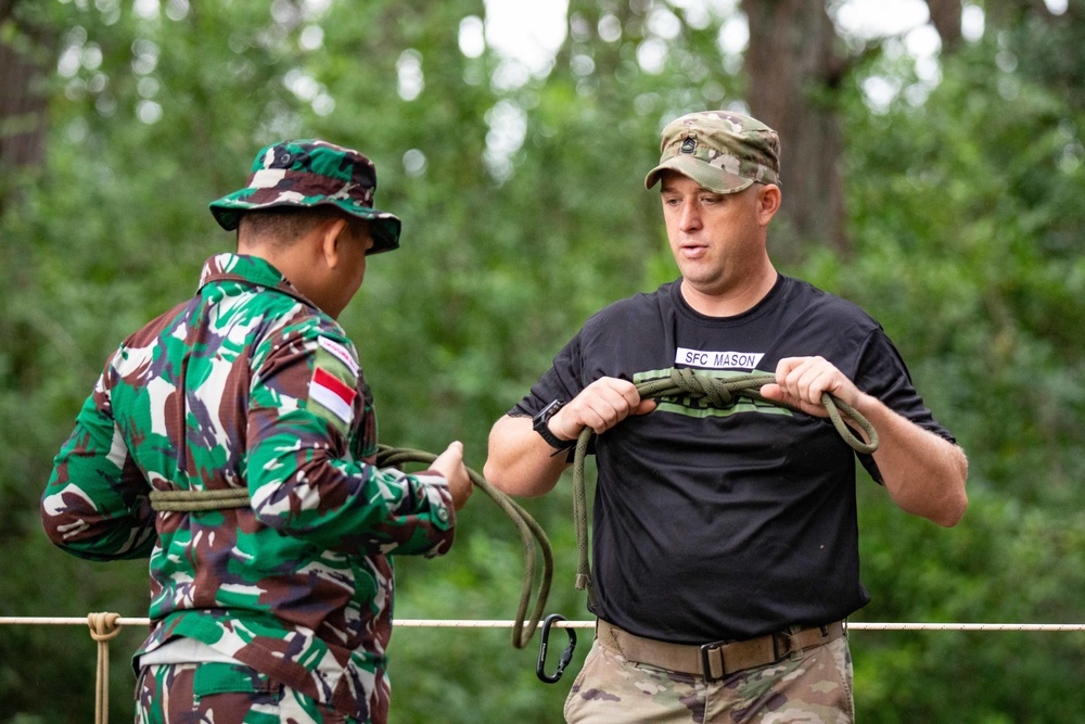 Indonesia Platoon Exchange 2020: Lightning Academy Knots Training
