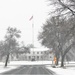 American Flag and Fort McCoy