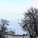 American Flag and Fort McCoy